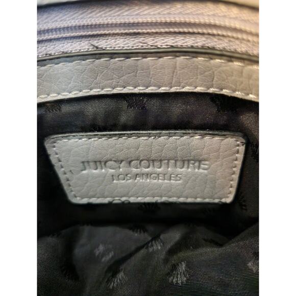 Juicy Couture Quilted Cream & Black Small Shoulder/ Crossbody Purse - Picture 6 of 14